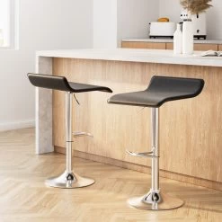 Artiss Bar Stools Barstool Kitchen Chairs Black