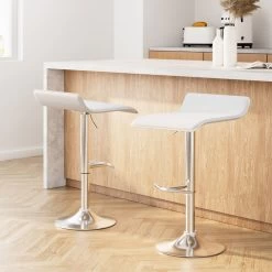 Artiss Bar Stools Barstool Kitchen Chairs White