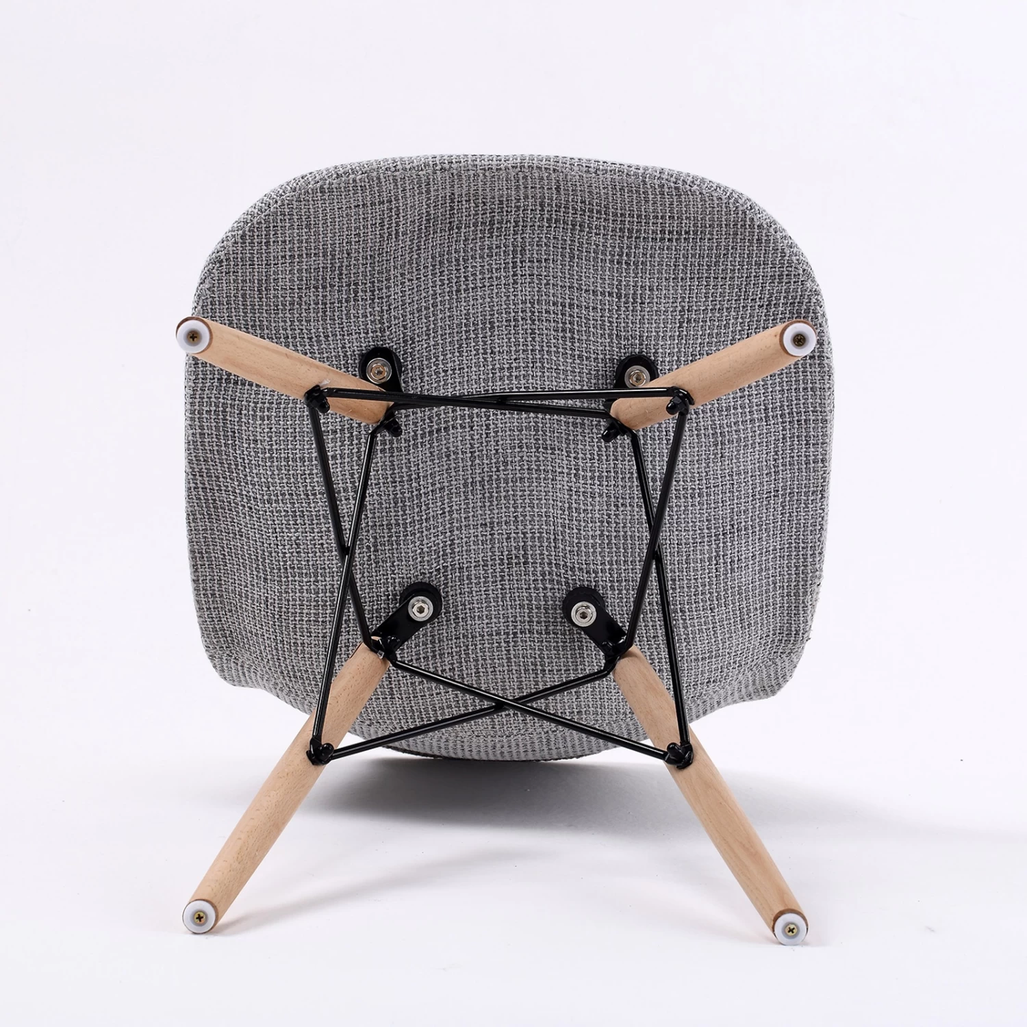 4X Retro Dining Cafe Chair DSW GREY - Image 7