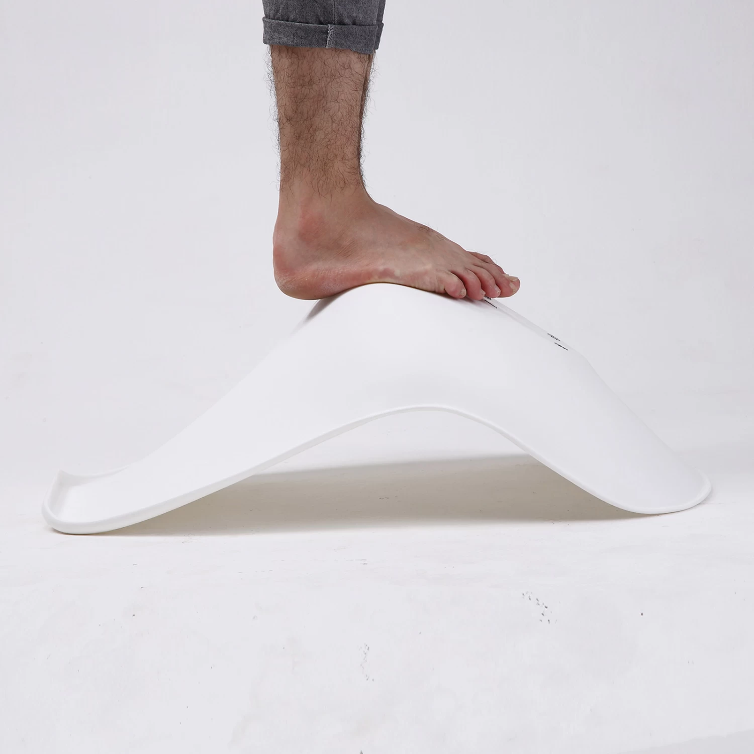 4X Retro Dining Cafe Chair Padded Seat WHITE - Image 5