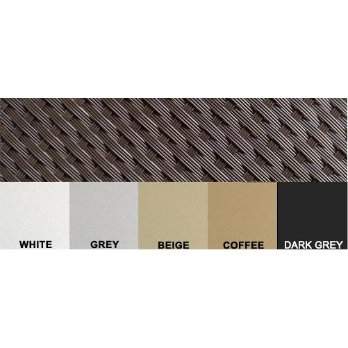 Grand Jamerson Modular Outdoor Lounge Set In Brown - Image 2