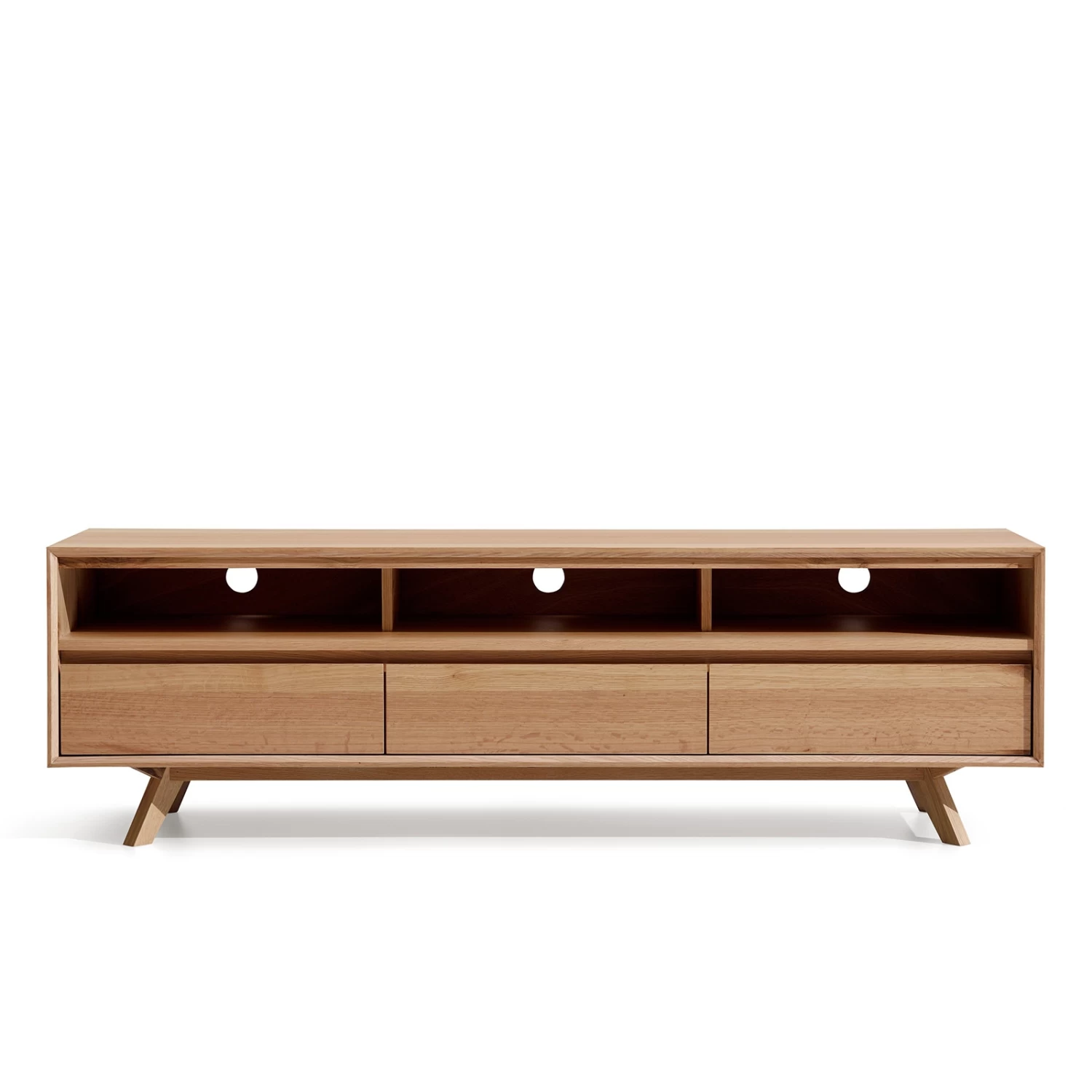 Alison White Oak 1.8m TV Unit