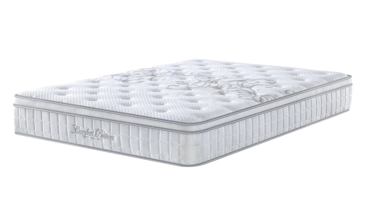 Comfort Posture Memoryfoam Euro Top Pocket Spring Mattress Double