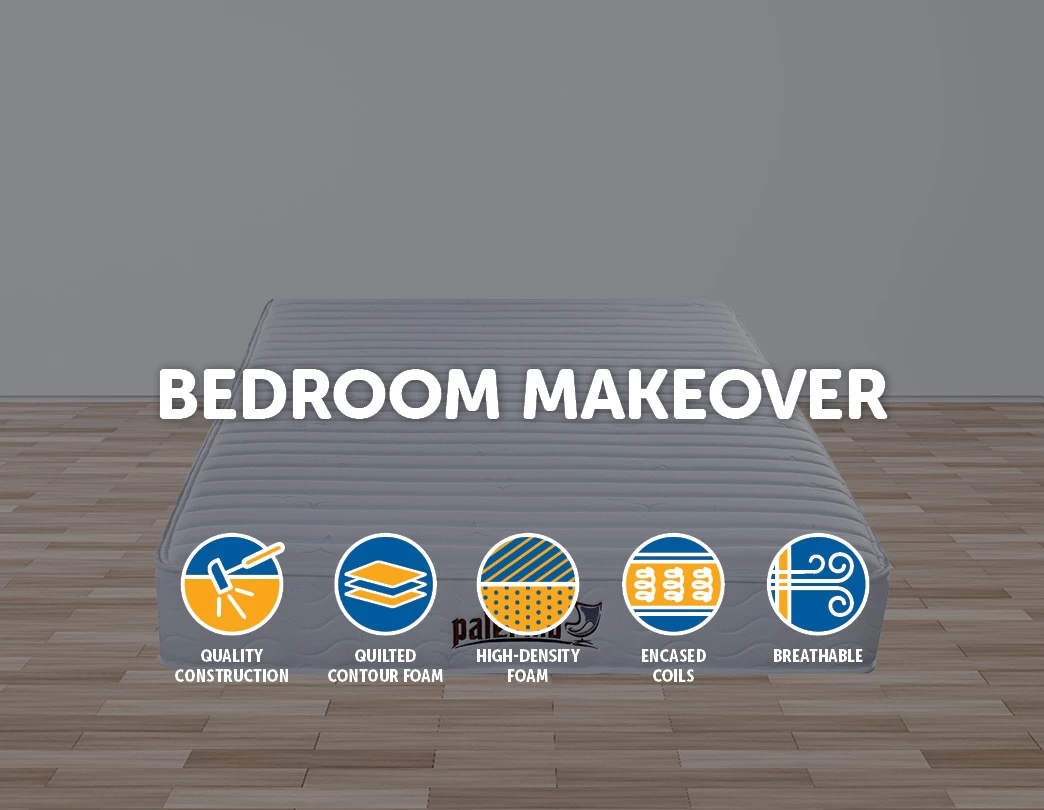 Palermo Contour 20cm Encased Coil Double Mattress CertiPUR-US Certified Foam - Image 3