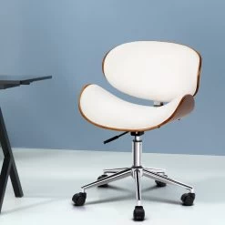 Artiss Office Chair Computer Desk Chairs White