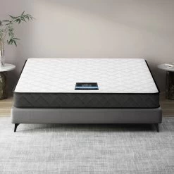 Giselle Bedding DOUBLE Size Bed Mattress Tight Top Bonnell Spring Foam 16CM