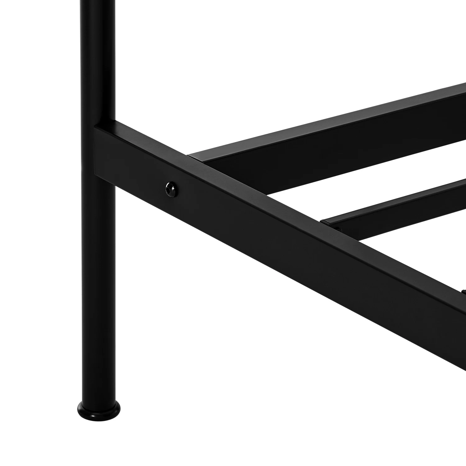 DukeLiving Charlie Metal Bed Frame Black (Double, Queen) - Image 11