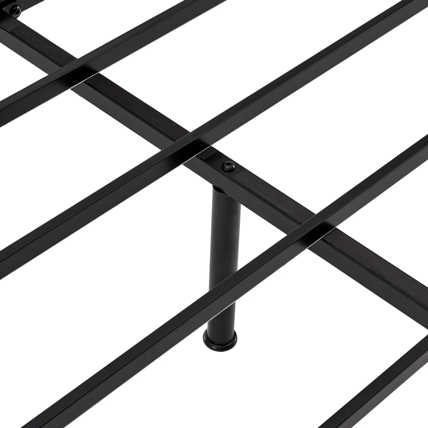 DukeLiving Charlie Metal Bed Frame Black (Double, Queen) - Image 12