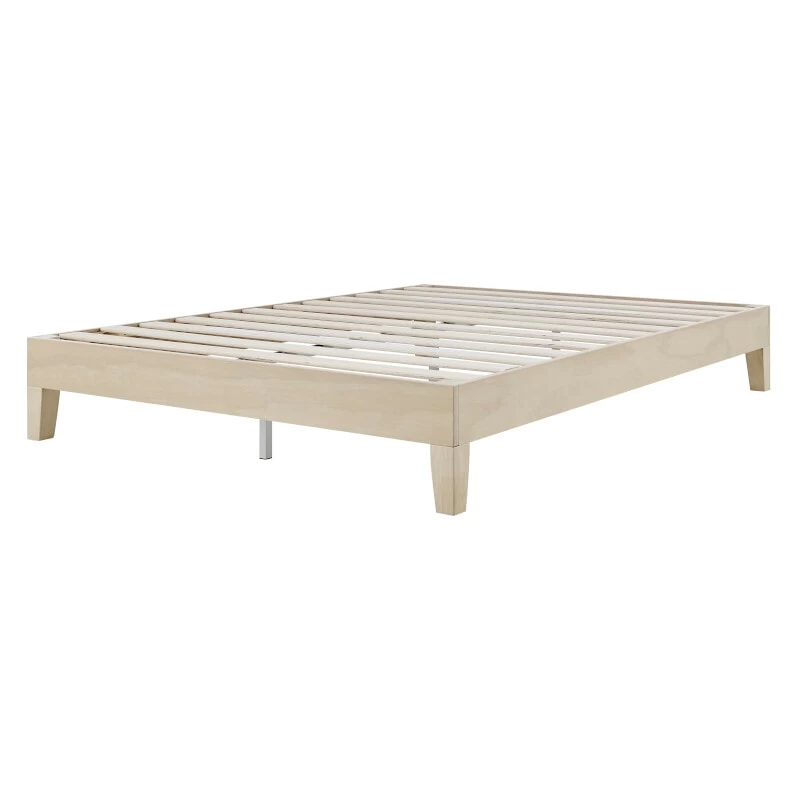 DukeLiving Riley Premium Wooden Bed Base White Wash (Double, Queen, King) - Image 3