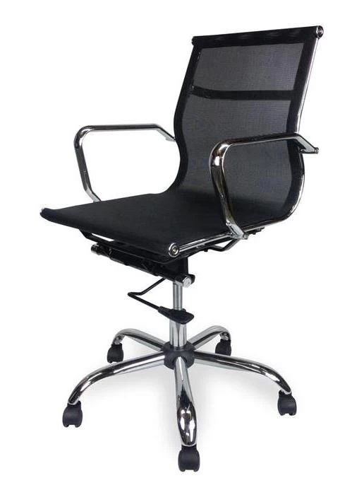 Carter Low Back Office Chair - Black Mesh