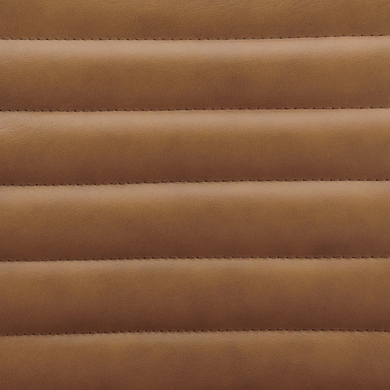 ErgoDuke Eames Premium Replica Low Back Ribbed Faux Leather Management Office Chair (Tan) - Image 11