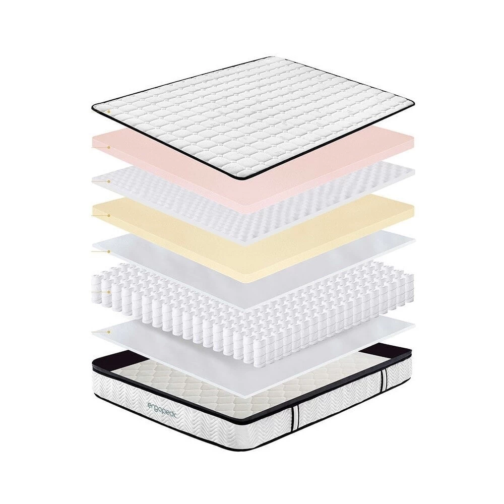 Ergopedic Mattress 5 Zone Latex Pocket Spring Mattress In A Box 30cm - Image 4