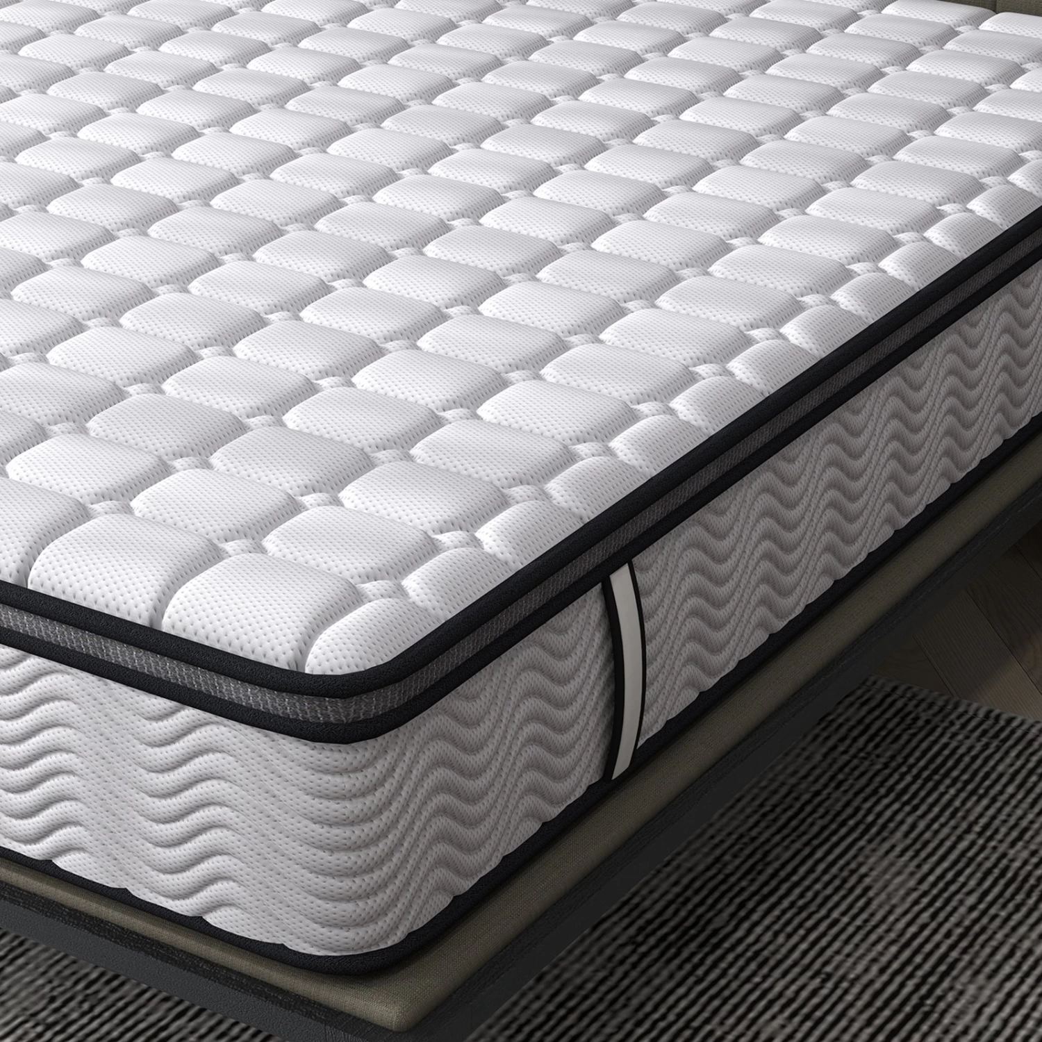 Ergopedic Mattress 5 Zone Latex Pocket Spring Mattress In A Box 30cm - Image 8
