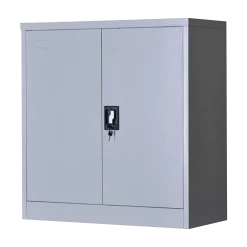 Two-Door Shelf Office Gym Filing Storage Locker Cabinet Safe