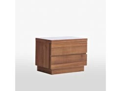 Florence Blackwood Veneer Bedside Table