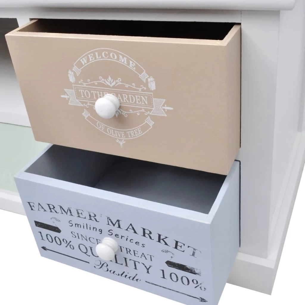 French TV Cabinet Wood VidaXL - Image 6