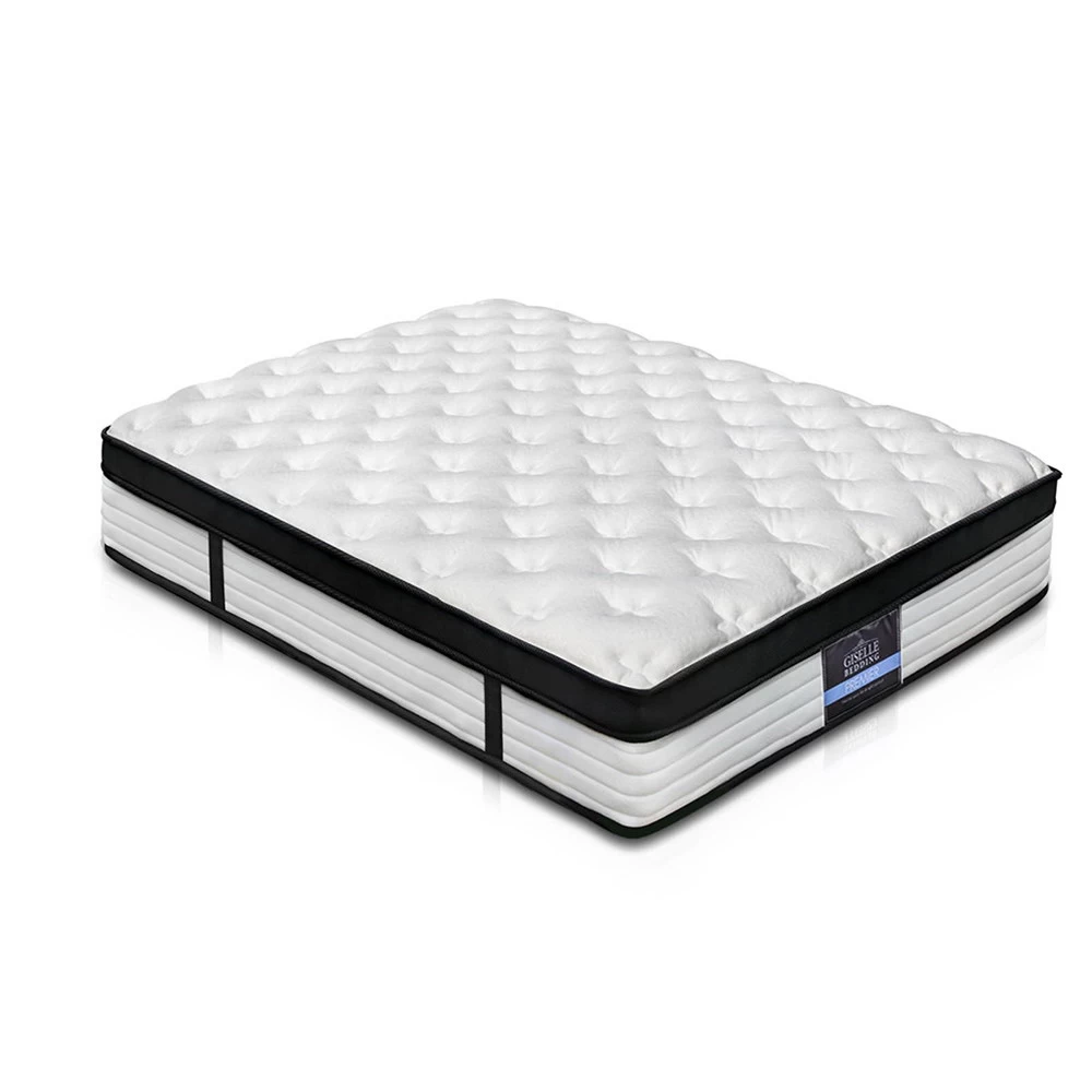 Giselle DOUBLE Size Bed Mattress Euro Top Pocket Spring 5 Zone Foam 31cm - Image 2