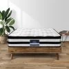 Giselle Bedding KING SINGLE Mattress Bed Euro Top Pocket Spring Firm Foam