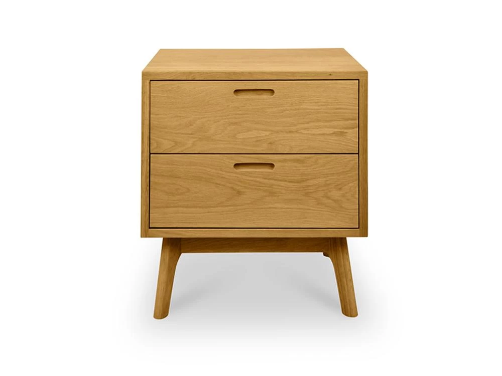 Johan Bedside Table - Natural Oak - Image 3