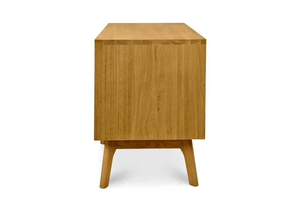 Johan Bedside Table - Natural Oak - Image 5