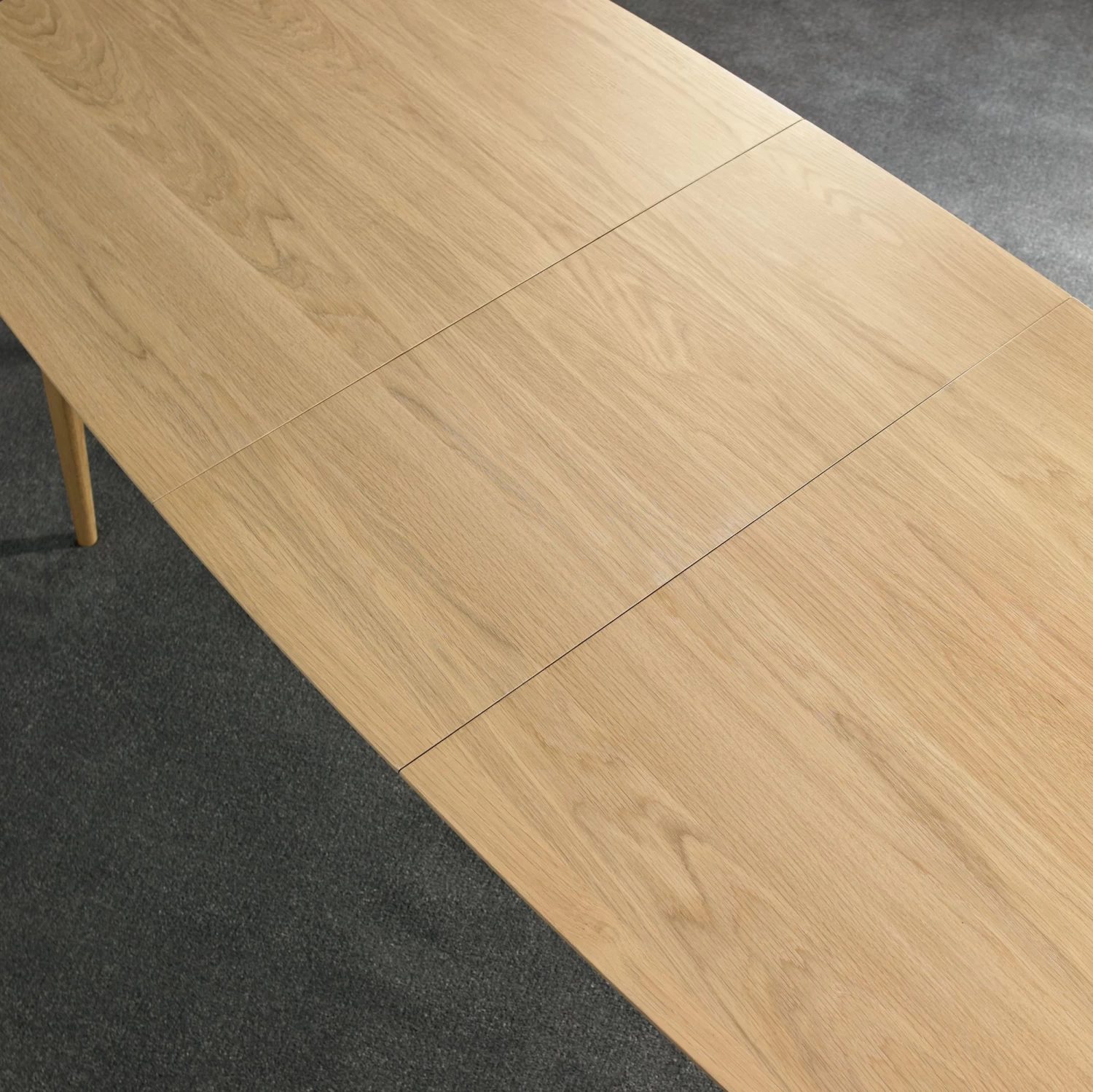 Johansen Extendable Oak Dining Table - Natural - Image 4