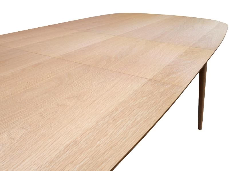 Johansen Extendable Oak Dining Table - Natural - Image 6