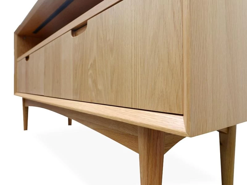 Johansen Scandinavian 122cm Wooden TV Entertainment Unit - Image 6