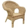 Kensington Cane/Rattan Armchair Natural Seagrass