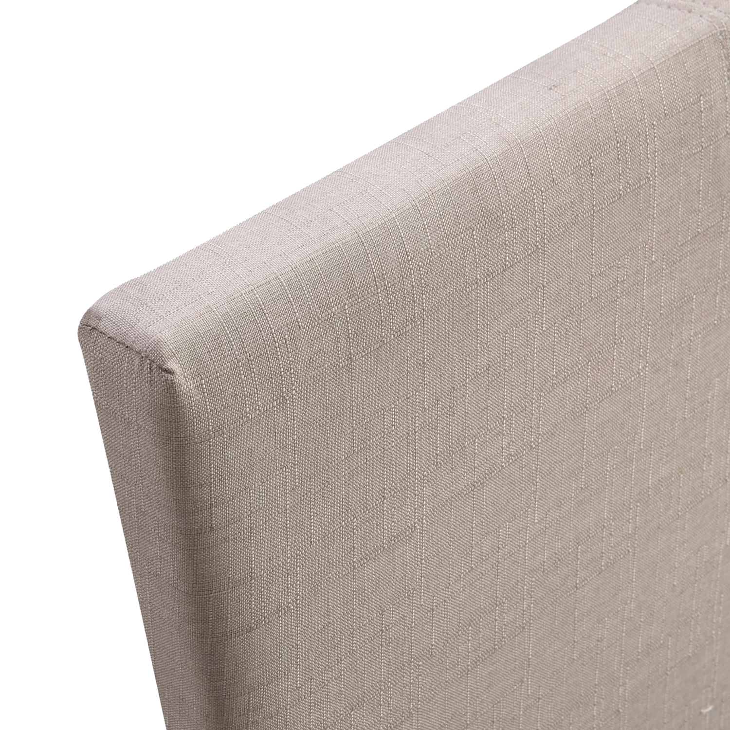 King Linen Fabric Bed Frame Beige - Image 4