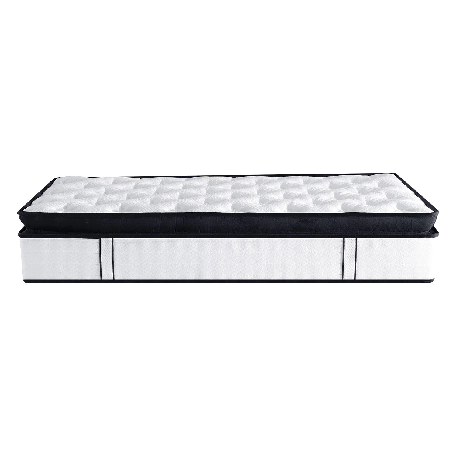 King Single Mattress Bed Size Euro Top 5 Zone Spring Foam 32cm - Image 2