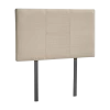Linen Fabric Single Bed Headboard Bedhead - Beige