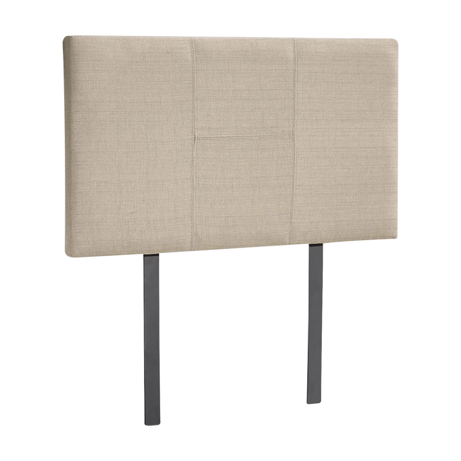 Linen Fabric Single Bed Headboard Bedhead - Beige