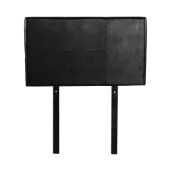 PU Leather Single Bed Headboard Bedhead - Black