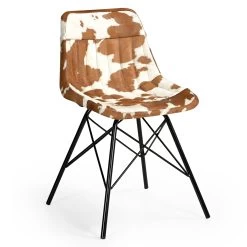 Armless Cowhide Seat