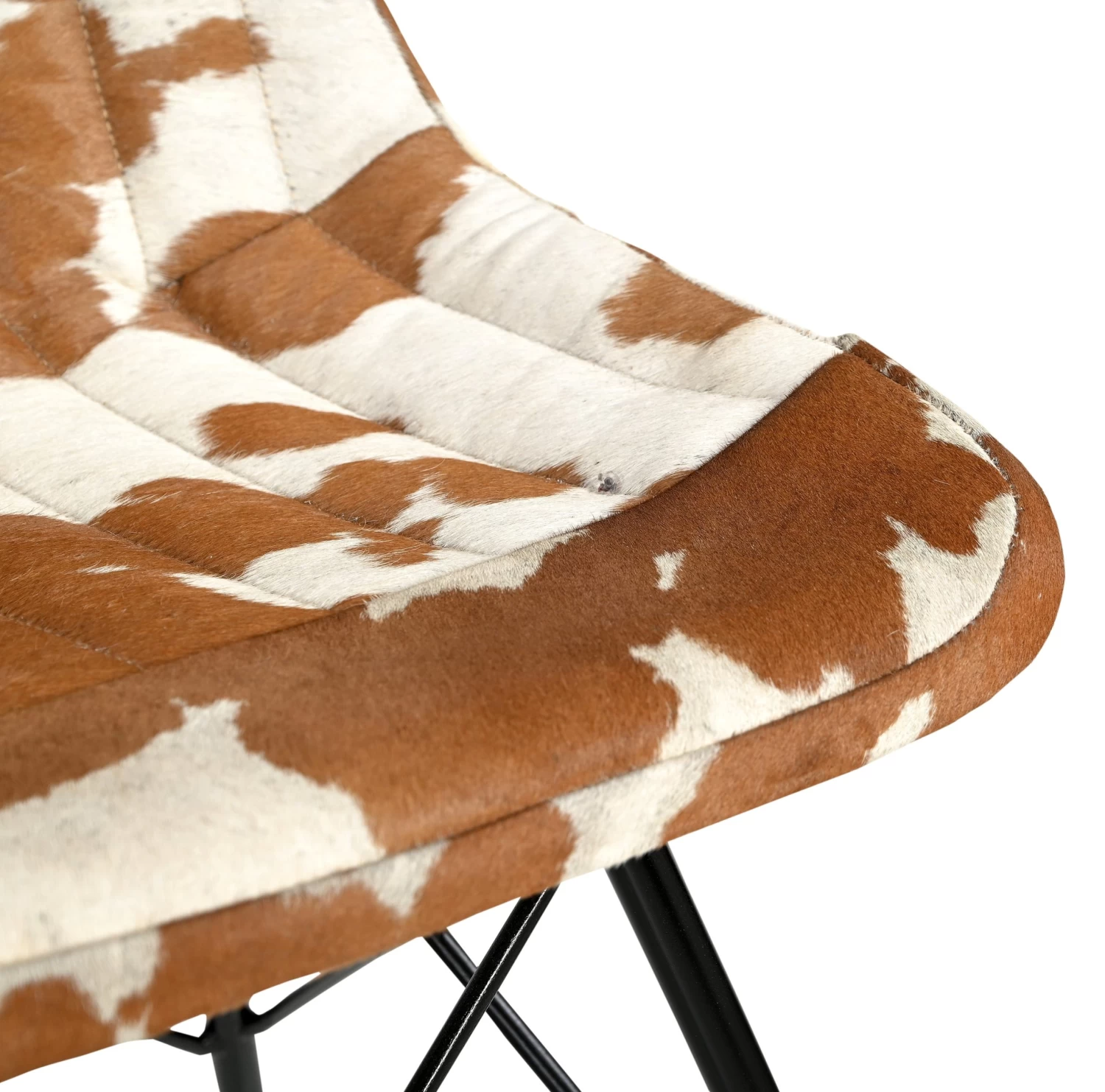 Armless Cowhide Seat - Image 5