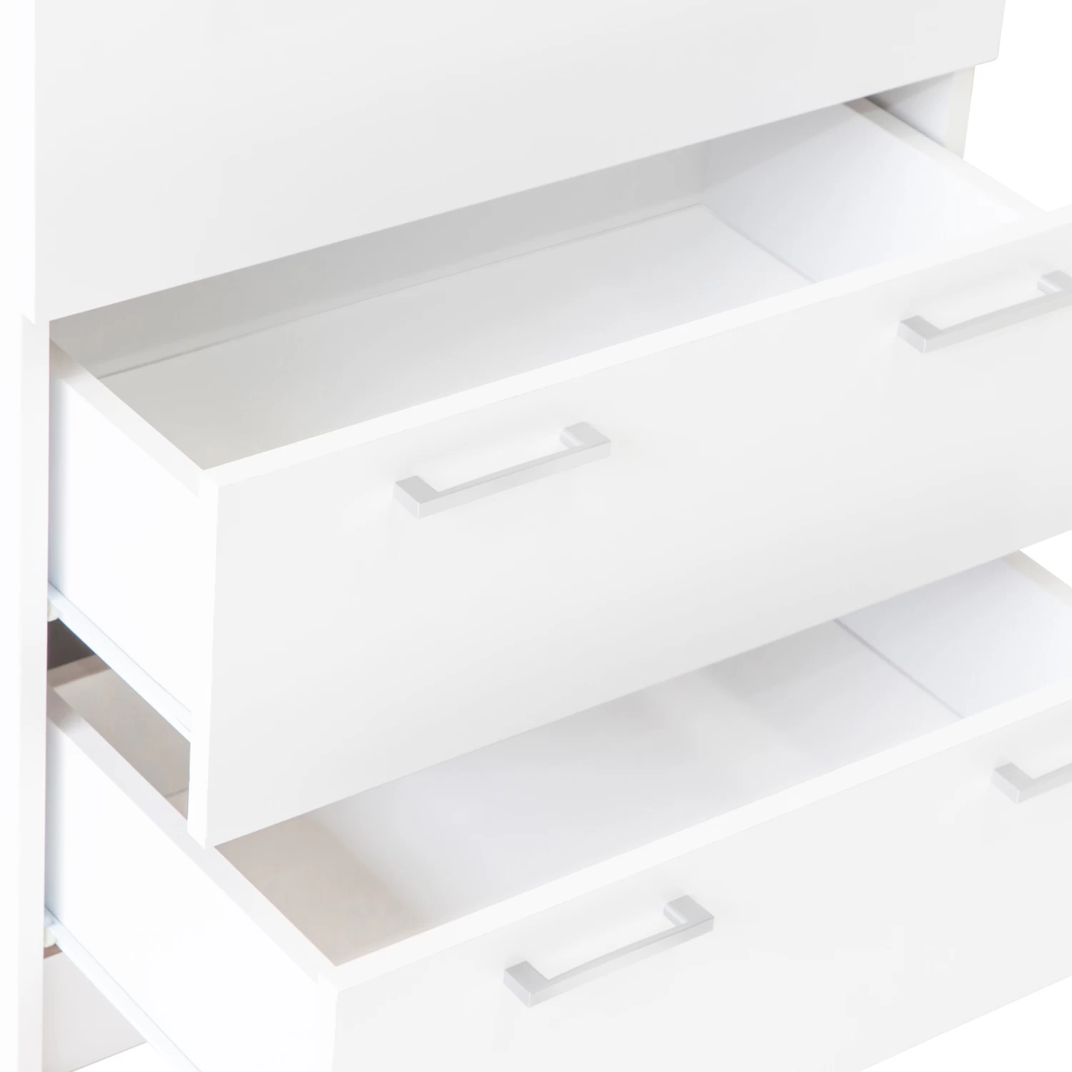 Tribecca Chest Of 5 Drawers Tallboy Cabinet - White - Image 6