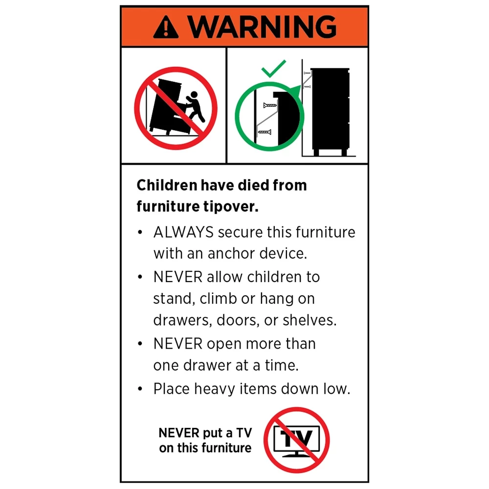 Tribecca Chest Of 6 Drawers Lowboy Dresser In White - Image 8