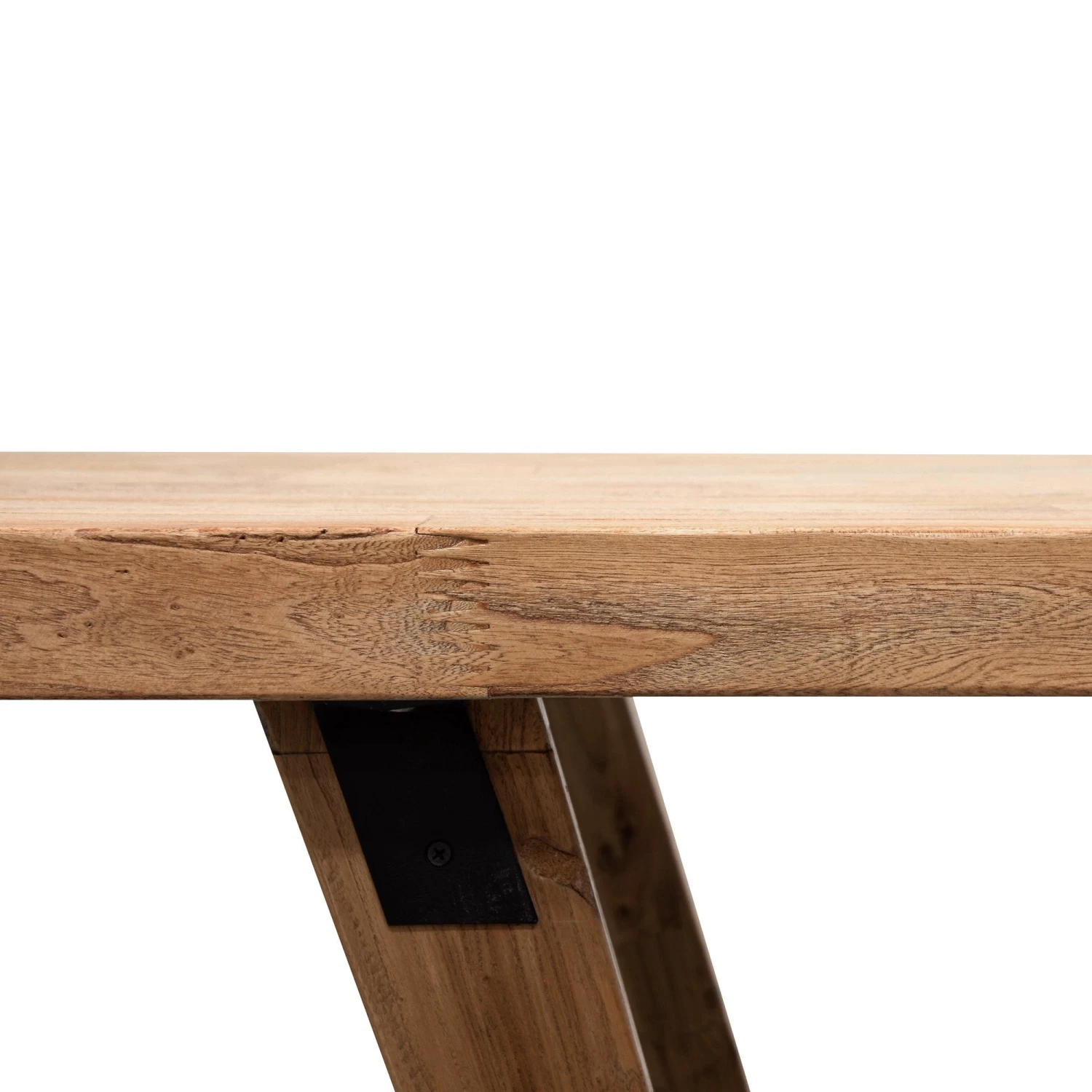 Vanity 2.4m Reclaimed Timber Dining Table - Image 9