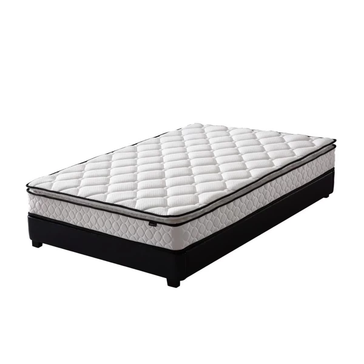Luxo Venus Firm Pocket Spring Pillow Top Mattress Double - Image 3