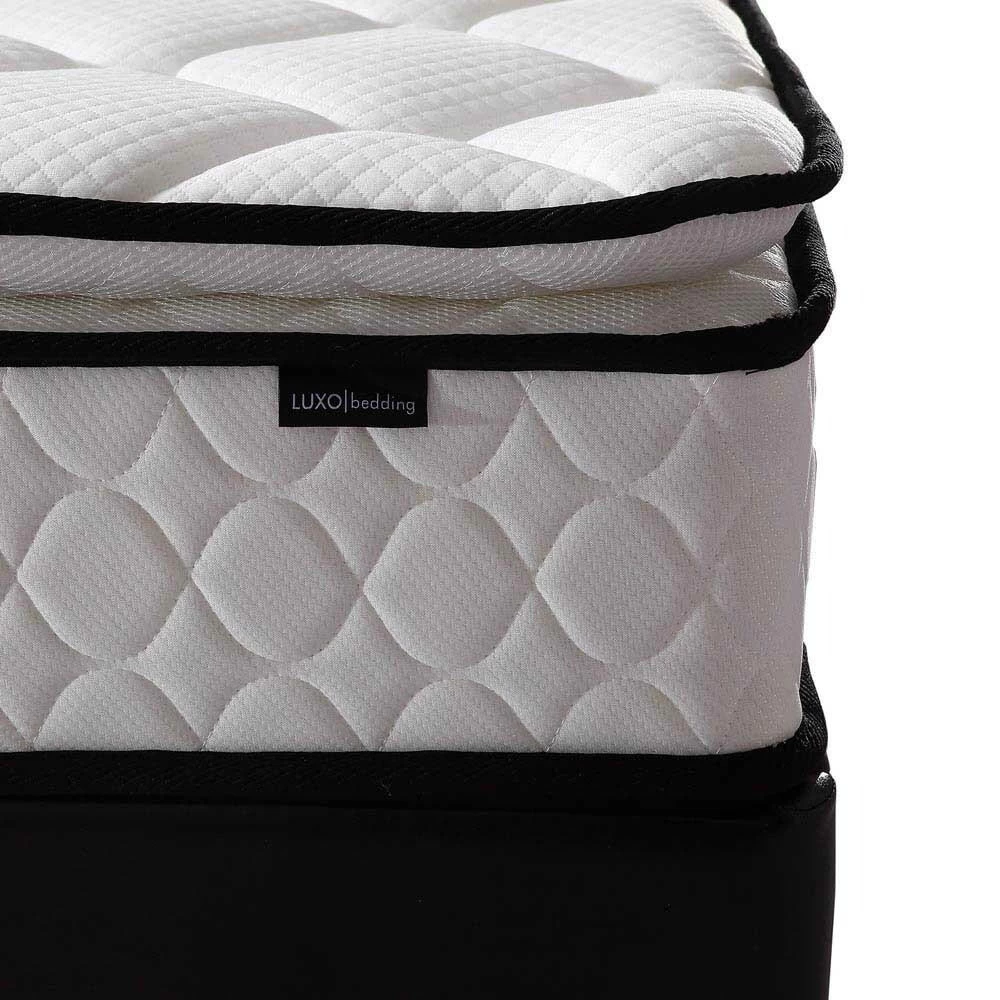 Luxo Venus Firm Pocket Spring Pillow Top Mattress Queen - Image 4
