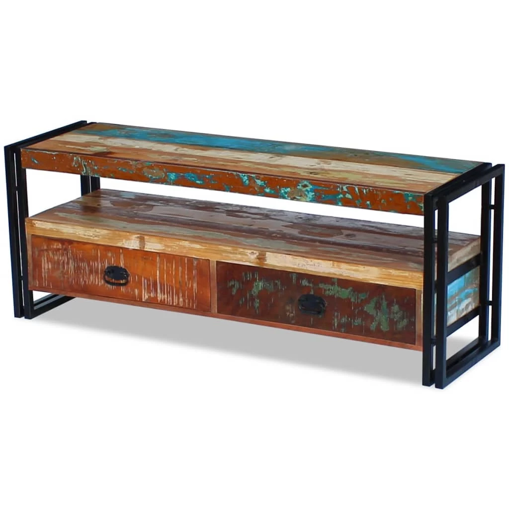 TV Cabinet Solid Reclaimed Wood VidaXL - Image 11