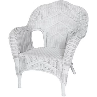 Windsor Cane Armchair In White